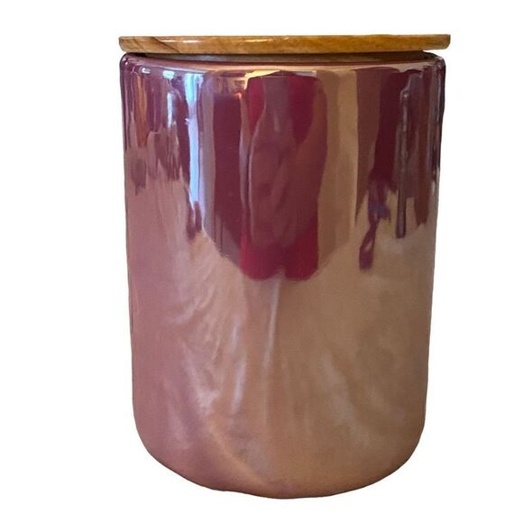 Spooky Season Lavender Iridescent Canister NWOT - Picture 6 of 13